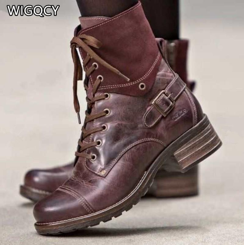 2020 autumn winter new women's thick-heel boots round toe large size lace-up color matching mid-tube boots, Black
2020 autumn winter new women's thick-heel boots round toe large size lace-up color matching mid-tube boots, Black