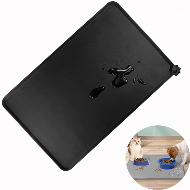 Silicone Waterproof Dog Cat Pet Mats Tray Non Slip Pet Dog Cat Bowl Mats Placemat Feeding Placemat1, Black
Silicone Waterproof Dog Cat Pet Mats Tray Non Slip Pet Dog Cat Bowl Mats Placemat Feeding Placemat1, Black