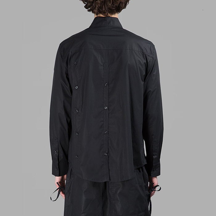 2021 New Multibutton Black Literary Deconstruction Creative Style Long-glove Dark Shirt Marks Wear of Men. S-6xl!! O0V6
2021 New Multibutton Black Literary Deconstruction Creative Style Long-glove Dark Shirt Marks Wear of Men. S-6xl!! O0V6
