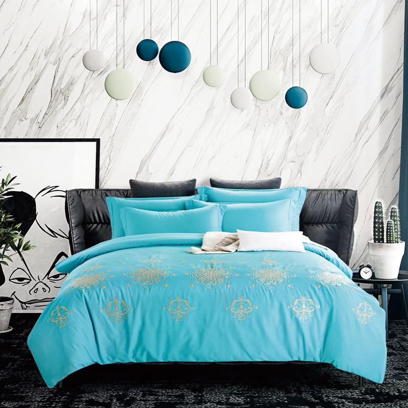 Chinese Embroidery Luxury Bedding Set Double King Queen Size Bed set 4Pcs 100% Egyptian Cotton Soft Bed Sheet Pillowcase, 12
Chinese Embroidery Luxury Bedding Set Double King Queen Size Bed set 4Pcs 100% Egyptian Cotton Soft Bed Sheet Pillowcase, 12