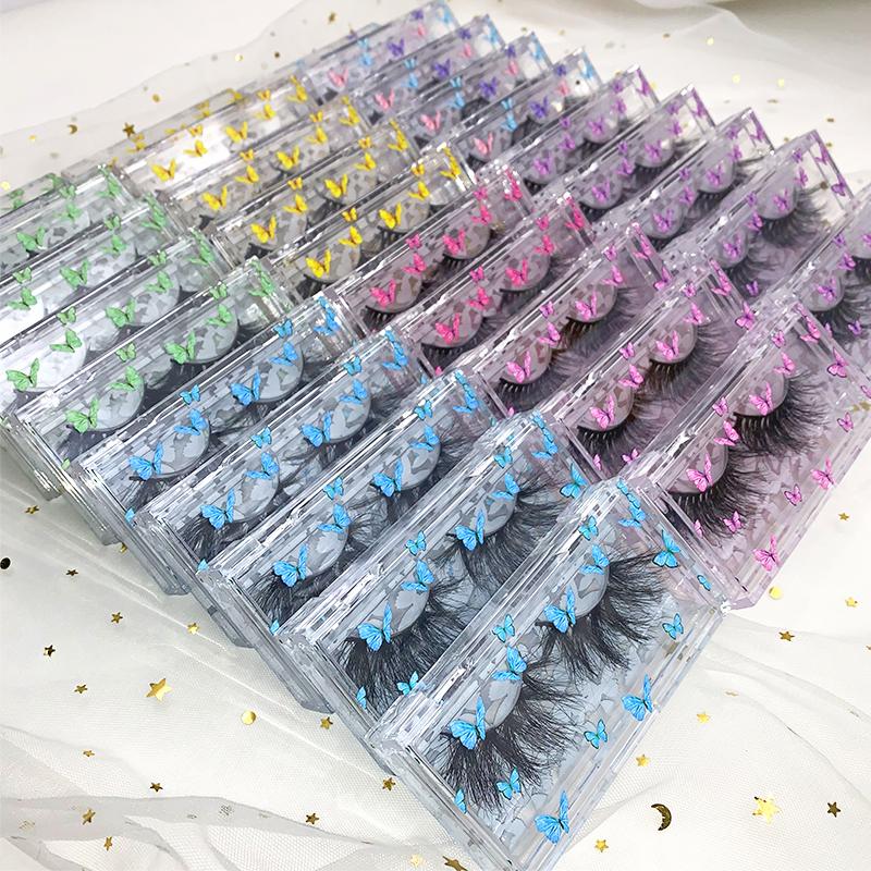 Rainsin free DHLSHIP30/50/100Pairs Eyelashes set 3d Mink Lashes 25mm Fluffy Wholesale Pack Acrylic Butterfly Box Blue Boxes Pink
Rainsin free DHLSHIP30/50/100Pairs Eyelashes set 3d Mink Lashes 25mm Fluffy Wholesale Pack Acrylic Butterfly Box Blue Boxes Pink