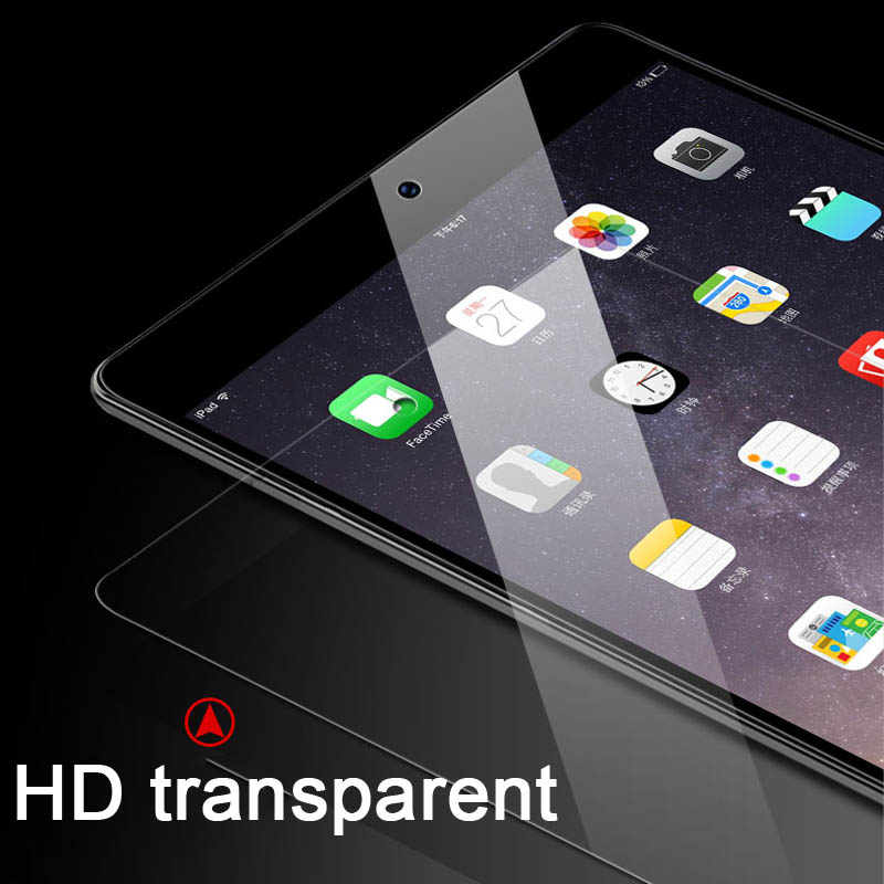 9H Premium Tempered Glass Screen Protector Film For iPad Pro Air 4 Air4 109 11 7 8 102 105 97 Mini 2 4 5 6 Without P