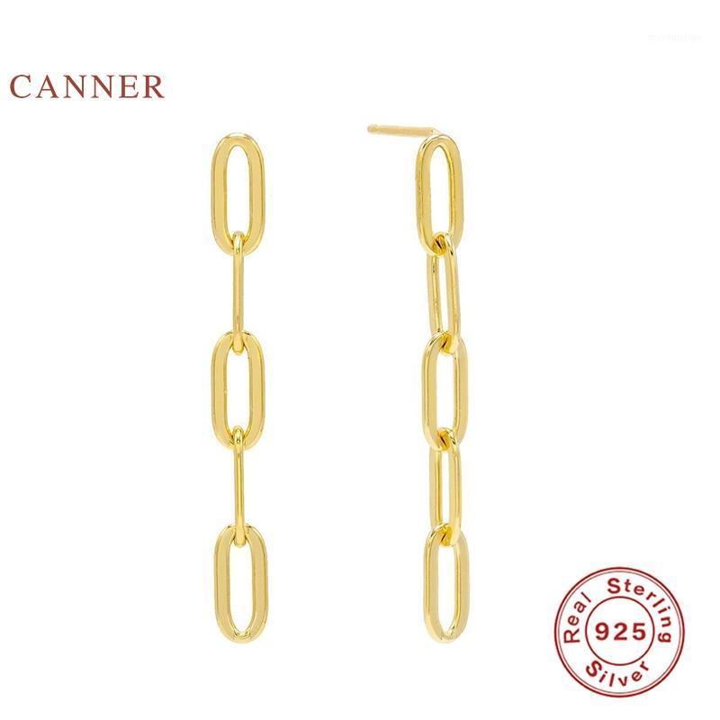 CANNER Fashion Paper Chain Earrings For Women 100% Real 925 Sterling Silver Piercing Stud Earrings Fine Jewelry Pendientes1
CANNER Fashion Paper Chain Earrings For Women 100% Real 925 Sterling Silver Piercing Stud Earrings Fine Jewelry Pendientes1