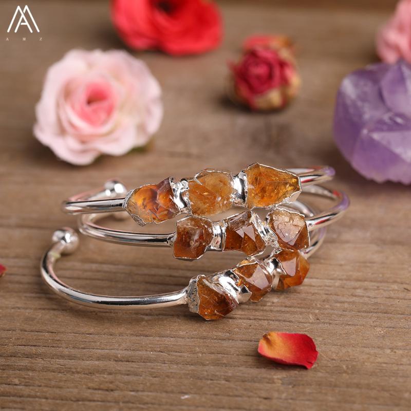 Charm Bracelets Natural Citrines Quartz Chip Beads Open Bracelet For Women Yellow Crystal Friendship Jewelry Gift
Charm Bracelets Natural Citrines Quartz Chip Beads Open Bracelet For Women Yellow Crystal Friendship Jewelry Gift