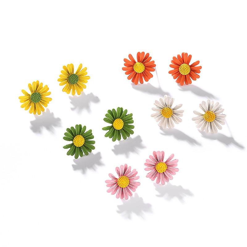 New 2021 Flower Daisy Stud Earrings for Women Jewelry Lovely Candy Petal Yellow White Pink Color Summer Earring Accessories Gift
New 2021 Flower Daisy Stud Earrings for Women Jewelry Lovely Candy Petal Yellow White Pink Color Summer Earring Accessories Gift