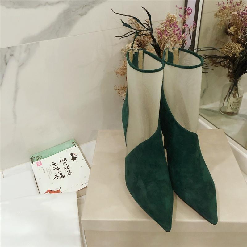 Woman High Heels Luxury Designer Brand Genuine Leather Mesh Female Ankle Boots Zip Fashion New 2021 Ladies Zapatos De Mujer1, As pic heel 10 cm
Woman High Heels Luxury Designer Brand Genuine Leather Mesh Female Ankle Boots Zip Fashion New 2021 Ladies Zapatos De Mujer1, As pic heel 10 cm
