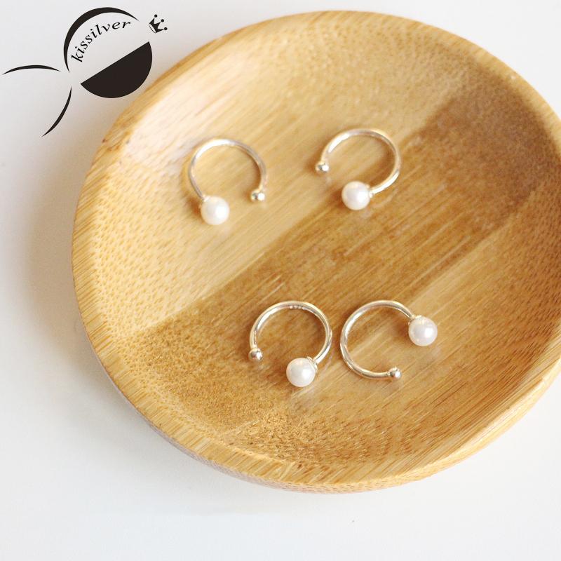 S925 Sterling Silver Hoop Earrings Ear Cuff Small Pearl Bead Simple Ear Hoop Female Without Pierced Earring Women
S925 Sterling Silver Hoop Earrings Ear Cuff Small Pearl Bead Simple Ear Hoop Female Without Pierced Earring Women