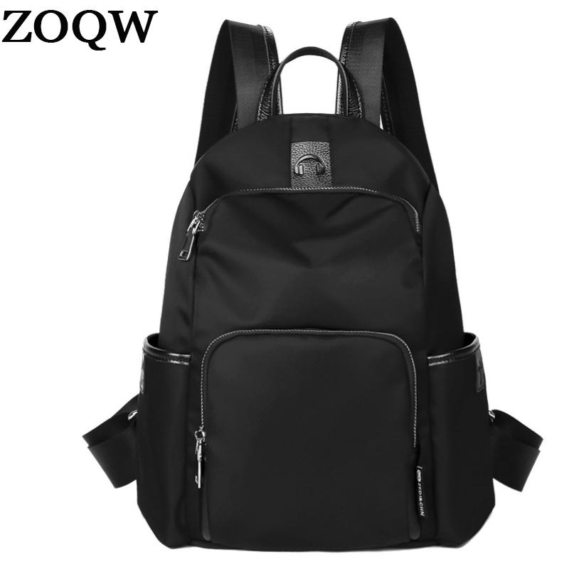 ZOQW Black Waterproof Backpack Mochila Feminina 2021 Leisure Travel Backpacks Girls School bags Fashion Female Backpack WXF021
ZOQW Black Waterproof Backpack Mochila Feminina 2021 Leisure Travel Backpacks Girls School bags Fashion Female Backpack WXF021