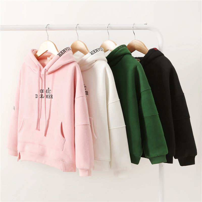 Girl's Hoodies 2020 Spring Autumn Big Children's Korean Cotton Hooded Pullover Sweatshirt Girl Letter Casual Sportswear Clothing Y1223, Dark green
Girl's Hoodies 2020 Spring Autumn Big Children's Korean Cotton Hooded Pullover Sweatshirt Girl Letter Casual Sportswear Clothing Y1223, Dark green