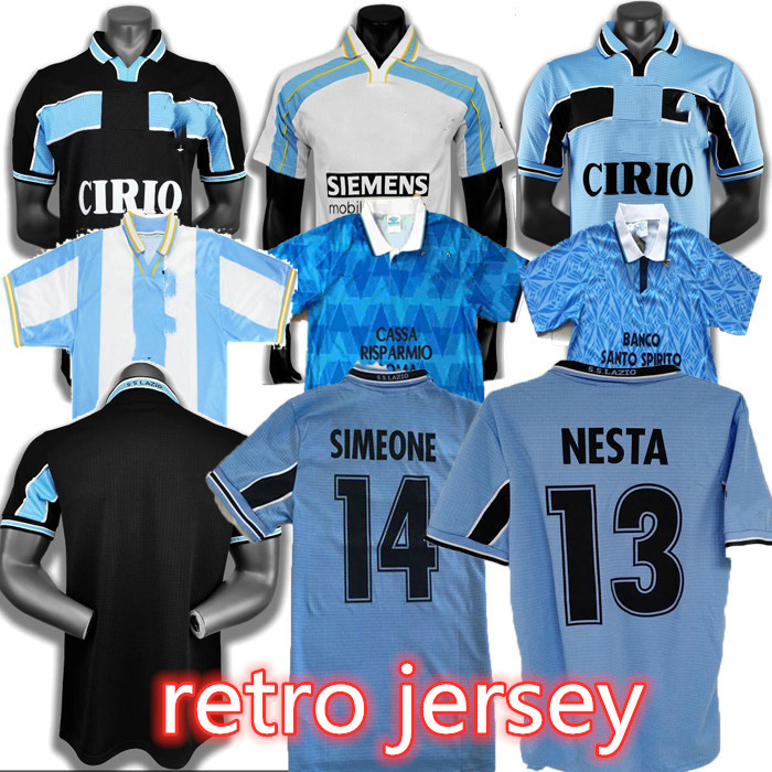1989 1991 Salas Soccer Jersey Retro 99 00 Salas Mancini Nesta Mihajlovic Simeone Nedved Inzaghi Ravanelli Jersey Maglia da Calcio, White
1989 1991 Salas Soccer Jersey Retro 99 00 Salas Mancini Nesta Mihajlovic Simeone Nedved Inzaghi Ravanelli Jersey Maglia da Calcio, White