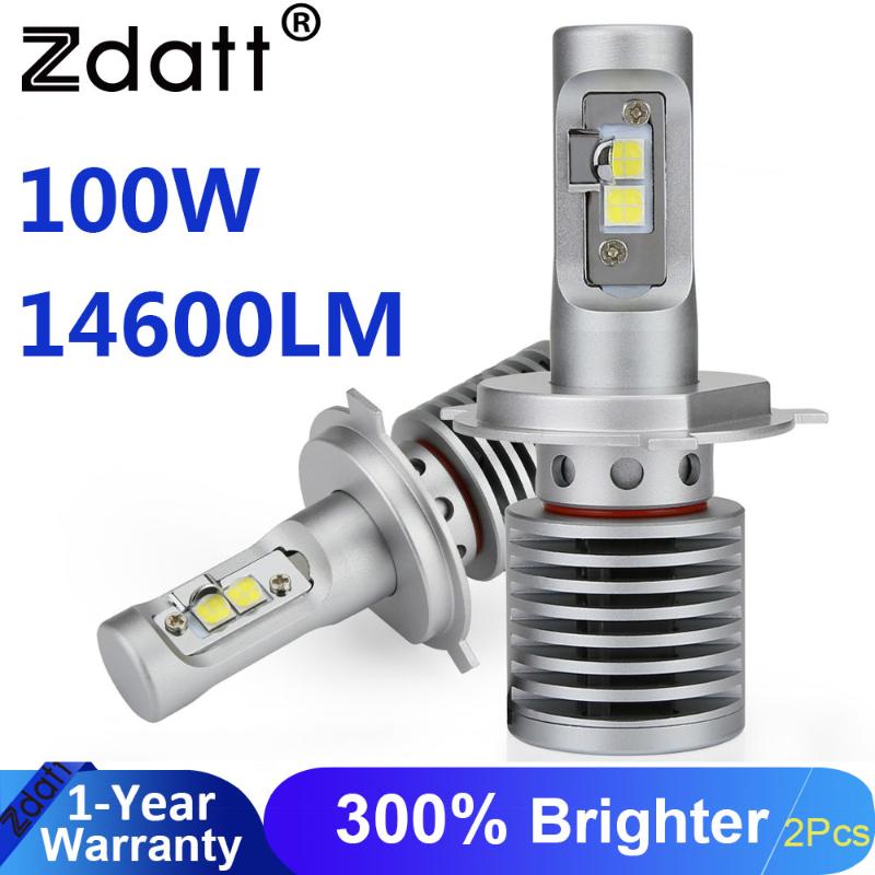 ZdaH4 LED 3 Led Lamps 9005 Car Headlight Bulbs 100W 14600LM 12V 6000K Automobiles Fanless Super Bright Bulbs
ZdaH4 LED 3 Led Lamps 9005 Car Headlight Bulbs 100W 14600LM 12V 6000K Automobiles Fanless Super Bright Bulbs