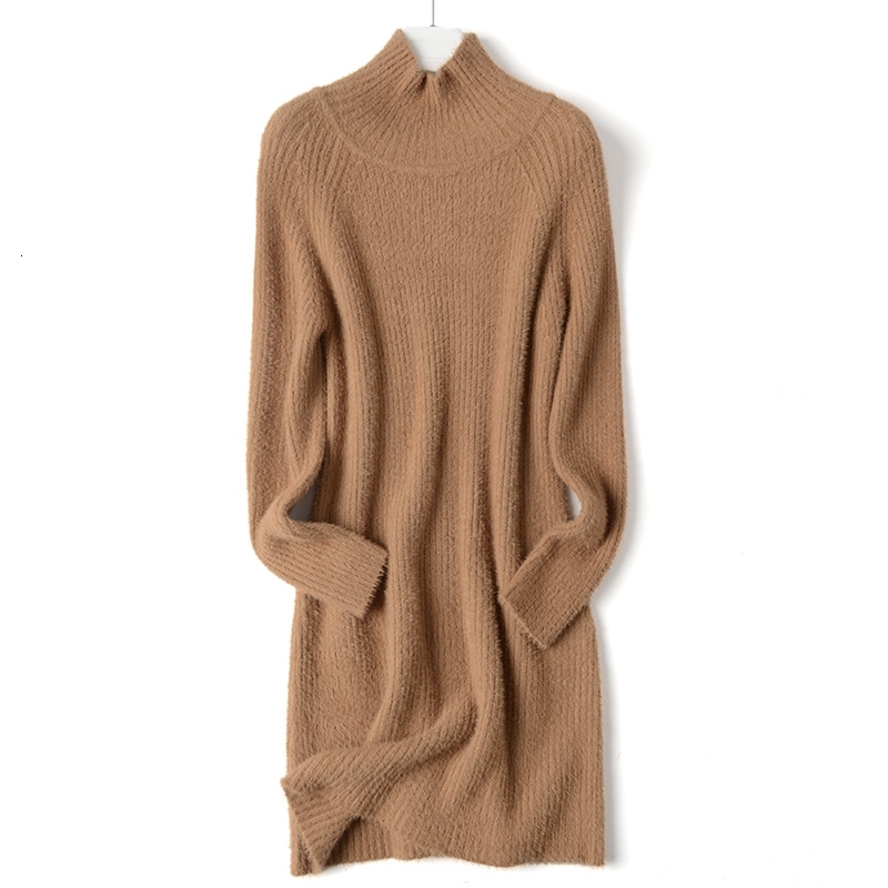 2021 New Winter Cashmere Women's Turtleneck Sweater Elegant Long Woman Pullover and Sweaters Knitted Crocket Female Jumper Top O6f9, Brown
2021 New Winter Cashmere Women's Turtleneck Sweater Elegant Long Woman Pullover and Sweaters Knitted Crocket Female Jumper Top O6f9, Brown