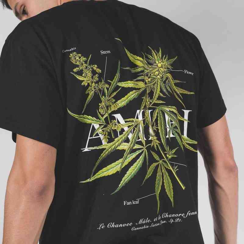 Top Version of Amir 21ss Plant Leaf Flower Fg High Street Loose Print T-shirt Short Sleeve for Men and Women mdd, White;black
Top Version of Amir 21ss Plant Leaf Flower Fg High Street Loose Print T-shirt Short Sleeve for Men and Women mdd, White;black
