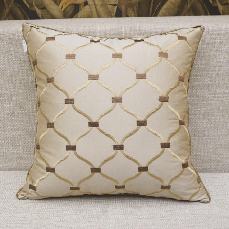 Beige embroidered plaid sofa cushion cover living room pillowcase home decoration 40x60cm50x50cm45x45cm60x60cm
Beige embroidered plaid sofa cushion cover living room pillowcase home decoration 40x60cm50x50cm45x45cm60x60cm