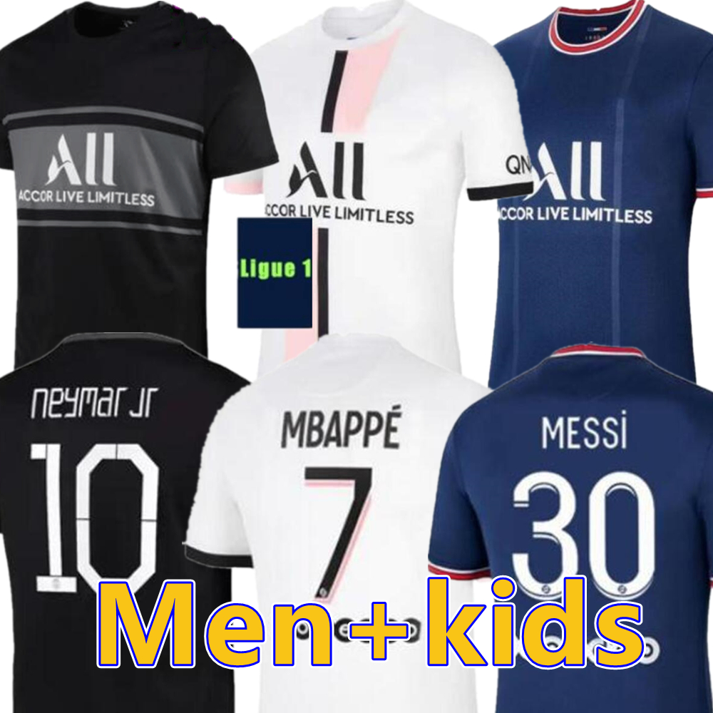 MESSI MBAPPE soccer jersey HAKIMI SERGIO RAMOS 21 22 Maillots de football 2021 2022 MARQUINHOS VERRATTI psgs men + kids kit shirt uniforms e, Black;yellow
MESSI MBAPPE soccer jersey HAKIMI SERGIO RAMOS 21 22 Maillots de football 2021 2022 MARQUINHOS VERRATTI psgs men + kids kit shirt uniforms e, Black;yellow