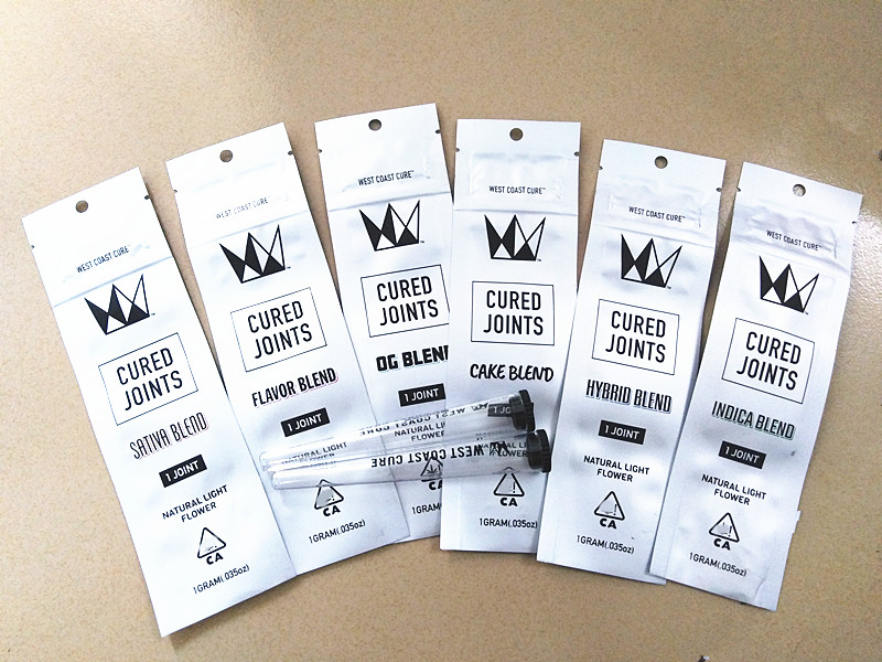 new west coast cured joints pre roll packaging silver childresistant zipper mylar bag 1 joint 110mm cone plastic tube
new west coast cured joints pre roll packaging silver childresistant zipper mylar bag 1 joint 110mm cone plastic tube