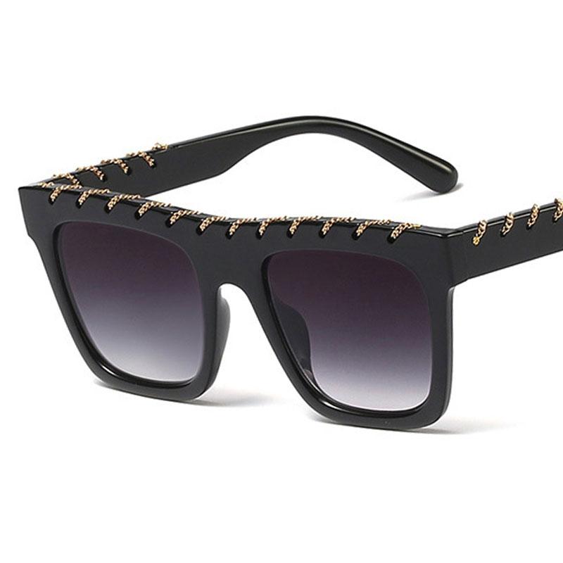 Sunglasses Veshion Big Frame Chain Square Men Women Fashion Shades UV400 Vintage Glasses
Sunglasses Veshion Big Frame Chain Square Men Women Fashion Shades UV400 Vintage Glasses