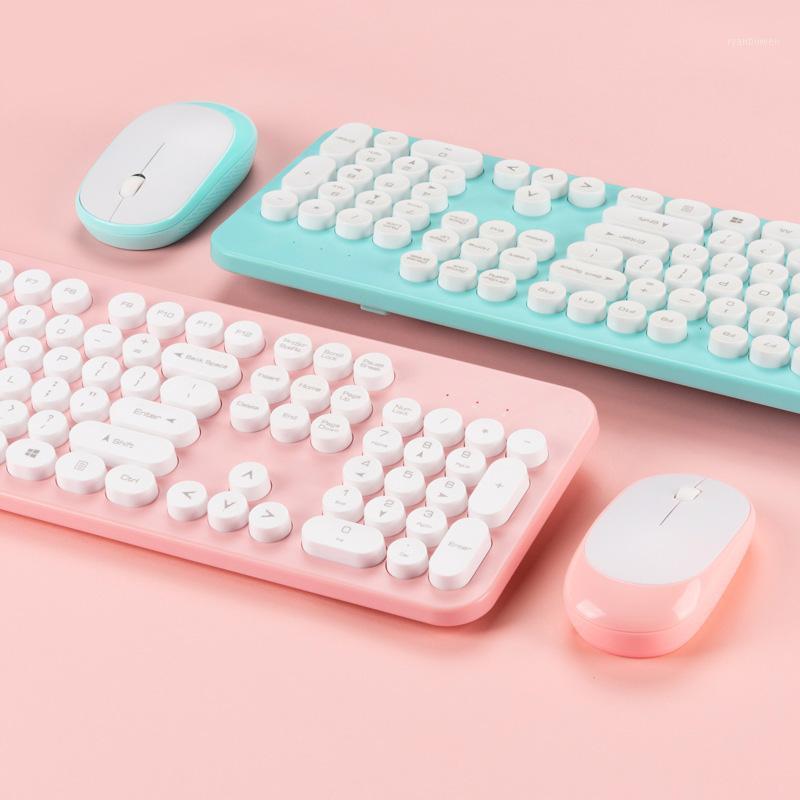 2.4G Round Keycap Keyboard Wireless Mouse Mute Keyboard Computer Peripherals Game Office Mice set1
2.4G Round Keycap Keyboard Wireless Mouse Mute Keyboard Computer Peripherals Game Office Mice set1