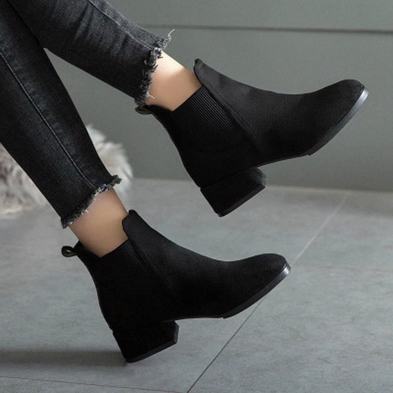 Fashion Women Boots Casual Leather Low High Heels Spring Shoes Pointed Toe Rubber Ankle Boots Black Red Zapatos Mujer #PO9j
Fashion Women Boots Casual Leather Low High Heels Spring Shoes Pointed Toe Rubber Ankle Boots Black Red Zapatos Mujer #PO9j