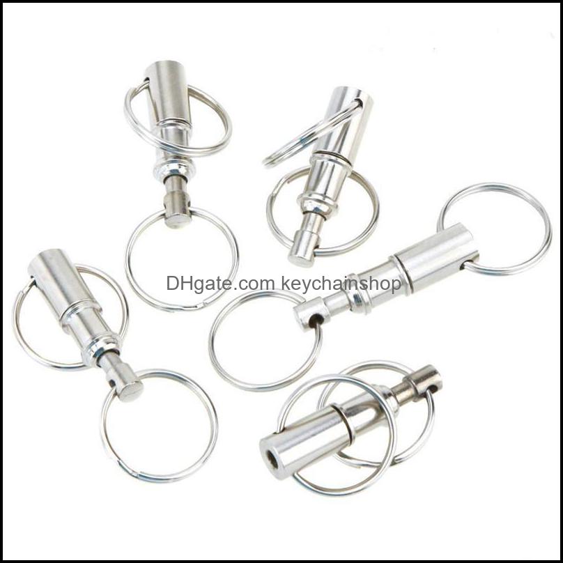 Keychains Fashion Accessories Premium Quick Release Pl-Apart Key Removable Handy Keyring Detachable Keychain Accessory With Two Split
Keychains Fashion Accessories Premium Quick Release Pl-Apart Key Removable Handy Keyring Detachable Keychain Accessory With Two Split