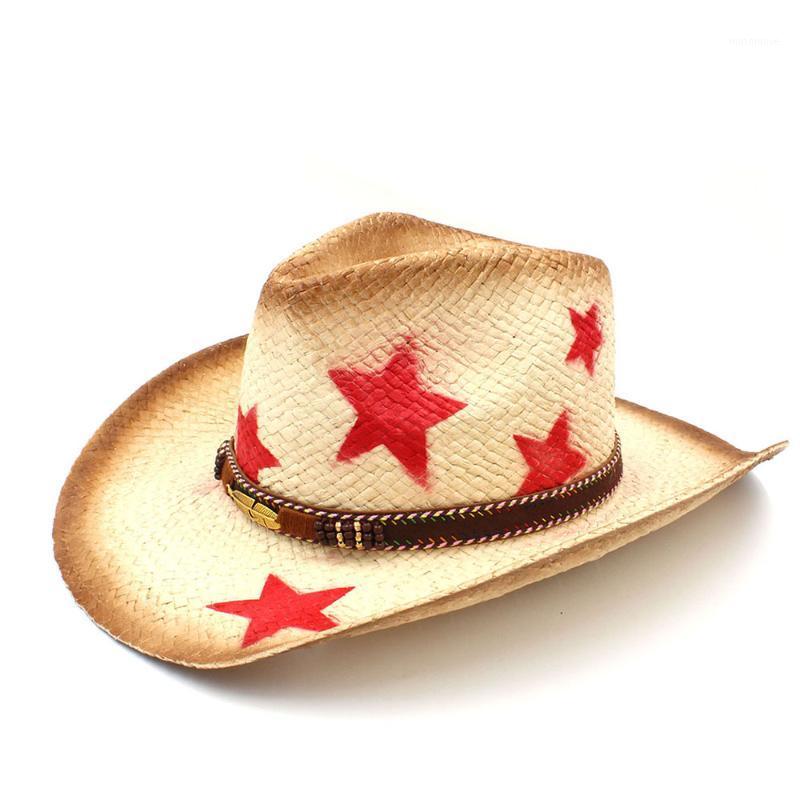 2020 Women Men Straw Sun Sun Hat With Punk Leaves Band Star Lady Dad Sombrero Hombre Cowboy Jazz Caps Size 58CM1, C3 car
2020 Women Men Straw Sun Sun Hat With Punk Leaves Band Star Lady Dad Sombrero Hombre Cowboy Jazz Caps Size 58CM1, C3 car
