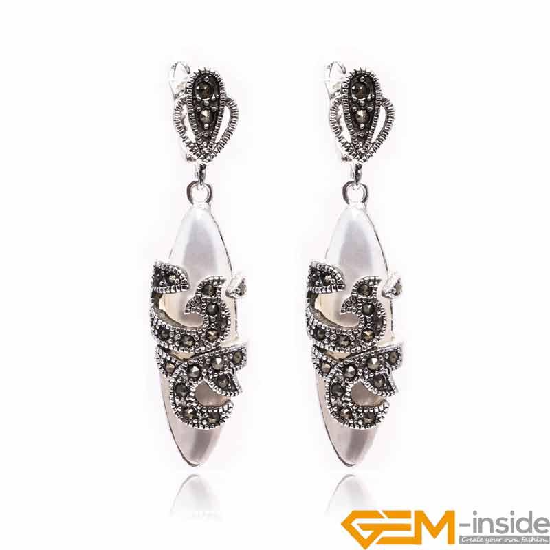 Dangle & Chandelier 10x30mm Rhombus Stone Beads Tibetan Silver Jewelry Stud Hoops Long Earrings Female Valentine Gift
Dangle & Chandelier 10x30mm Rhombus Stone Beads Tibetan Silver Jewelry Stud Hoops Long Earrings Female Valentine Gift