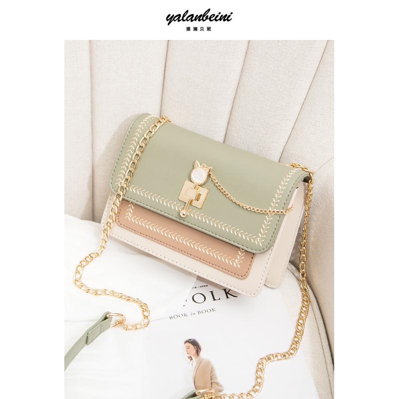 Autumn Winter Students Chain Small Bag Women's Bag 2021 New One-Shoulder Sloping Bags INS Fashion Crossbody Bags, Green
Autumn Winter Students Chain Small Bag Women's Bag 2021 New One-Shoulder Sloping Bags INS Fashion Crossbody Bags, Green