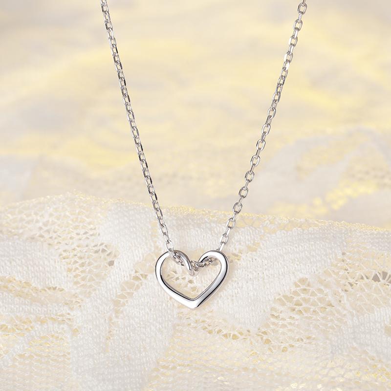 Other TU HE 100% Real 925 Sterling Silver Simplicity Heart-shaped Chain Necklace Birthday Gifts For Ladies Fashion Jewelry
Other TU HE 100% Real 925 Sterling Silver Simplicity Heart-shaped Chain Necklace Birthday Gifts For Ladies Fashion Jewelry