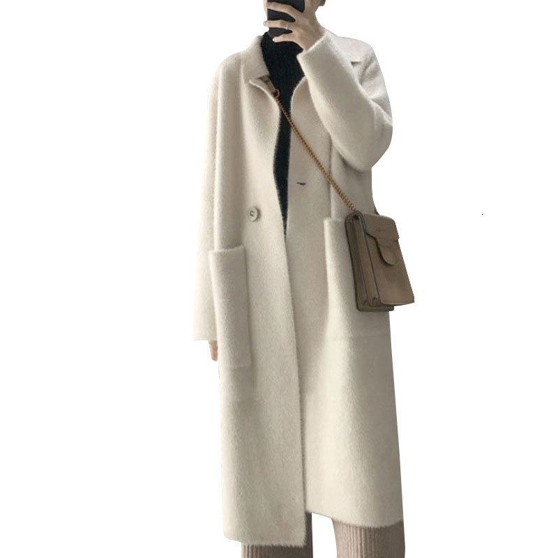 2021 New Vintage Knitting Long Sleeve Jacket Turn Down Collar Winter Tops Cardigans Women Warm Coat Feminino 4wwa, Beige
2021 New Vintage Knitting Long Sleeve Jacket Turn Down Collar Winter Tops Cardigans Women Warm Coat Feminino 4wwa, Beige