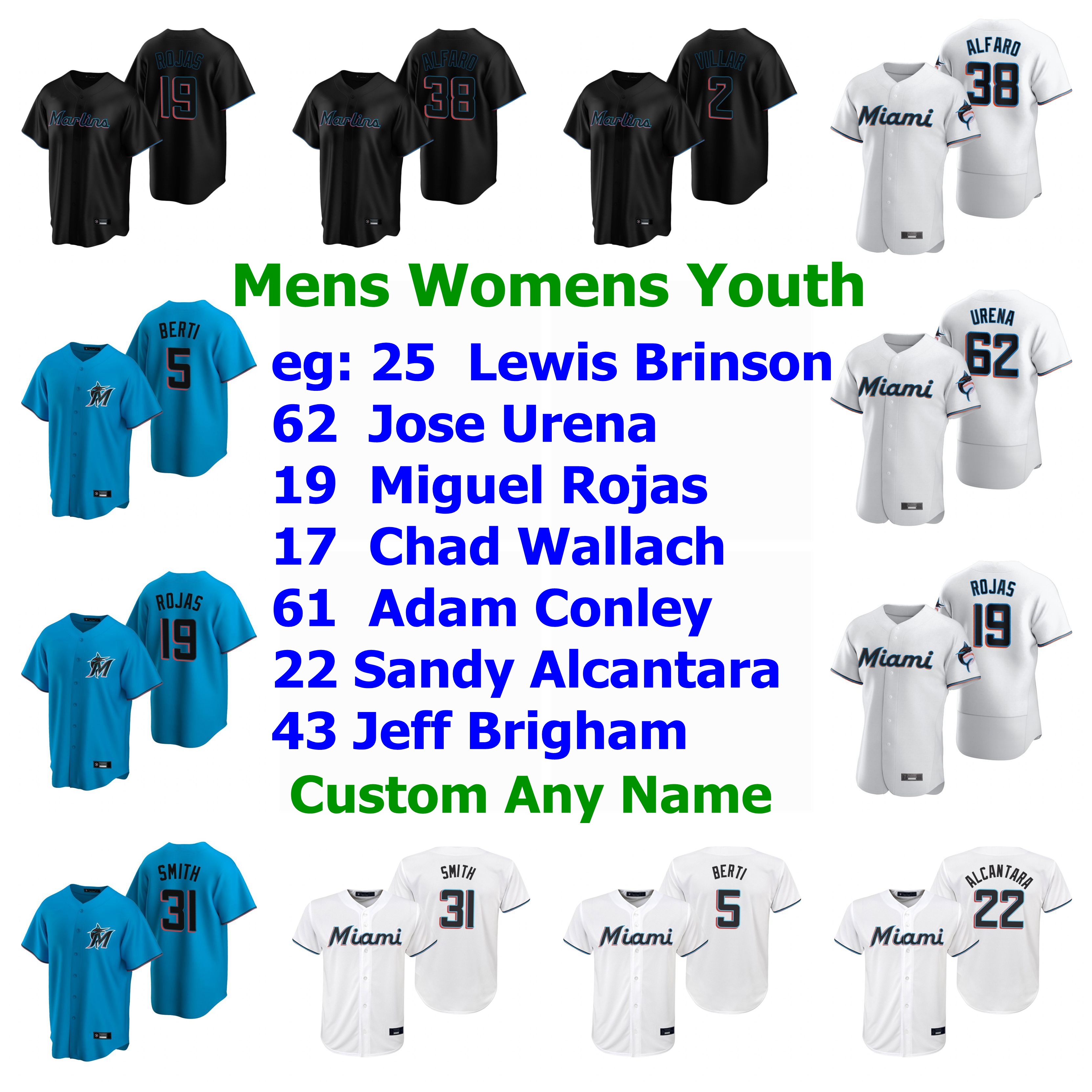 Baseball Jerseys Monte Harrison Jersey Matt Joyce Harold Ramirez Magneuris Sierra Lewis Brinson Jarlin Garcia Jon Berti Custom Stitched Kids, Blue;black
Baseball Jerseys Monte Harrison Jersey Matt Joyce Harold Ramirez Magneuris Sierra Lewis Brinson Jarlin Garcia Jon Berti Custom Stitched Kids, Blue;black