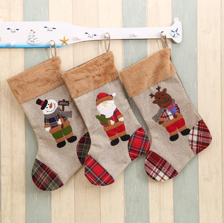 Creative Christmas home decoration items large size Christmas socks children candy socks gift bags SN22641
Creative Christmas home decoration items large size Christmas socks children candy socks gift bags SN22641
