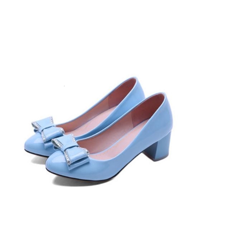 2021 New Free Send Bowknot Spring Coarse Middle Heel Women's Single Shoes ZOX9, Pink
2021 New Free Send Bowknot Spring Coarse Middle Heel Women's Single Shoes ZOX9, Pink