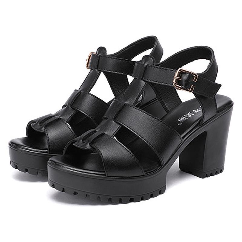Big Size 32-43 Women High Heels Gladiator Sandals Open Toe Block Heels Platform Shoes For Ladies Office Work Shoes New 2021, Black
Big Size 32-43 Women High Heels Gladiator Sandals Open Toe Block Heels Platform Shoes For Ladies Office Work Shoes New 2021, Black