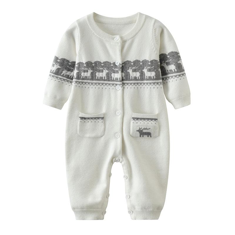 Baby Boy Knitted Romper Newborn Girls Jumpsuit Cartoon Overalls for Kids Children One Piece Winter Infant Newborn Knit Rompers, White
Baby Boy Knitted Romper Newborn Girls Jumpsuit Cartoon Overalls for Kids Children One Piece Winter Infant Newborn Knit Rompers, White