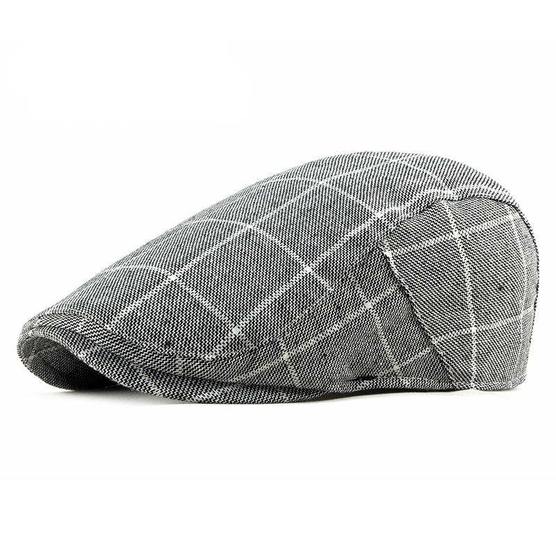 Plaid Beret Hat British Style Flat Cap For Men Women Vintage Gatsby Newsboy Cap Spring Summer Driver Cabbie Hat, Black
Plaid Beret Hat British Style Flat Cap For Men Women Vintage Gatsby Newsboy Cap Spring Summer Driver Cabbie Hat, Black