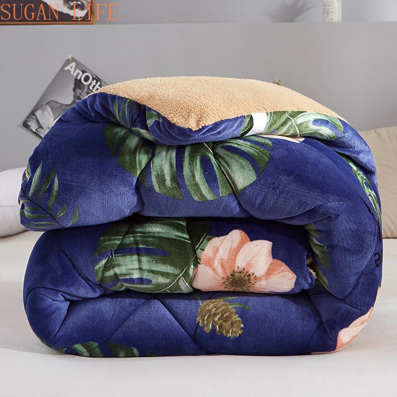 Flannel Warm Winter Wool Quilt Thicken Comforter/ Duvet/ Blanket Lamb Down Fabric Filling Bedding Set, 03
Flannel Warm Winter Wool Quilt Thicken Comforter/ Duvet/ Blanket Lamb Down Fabric Filling Bedding Set, 03