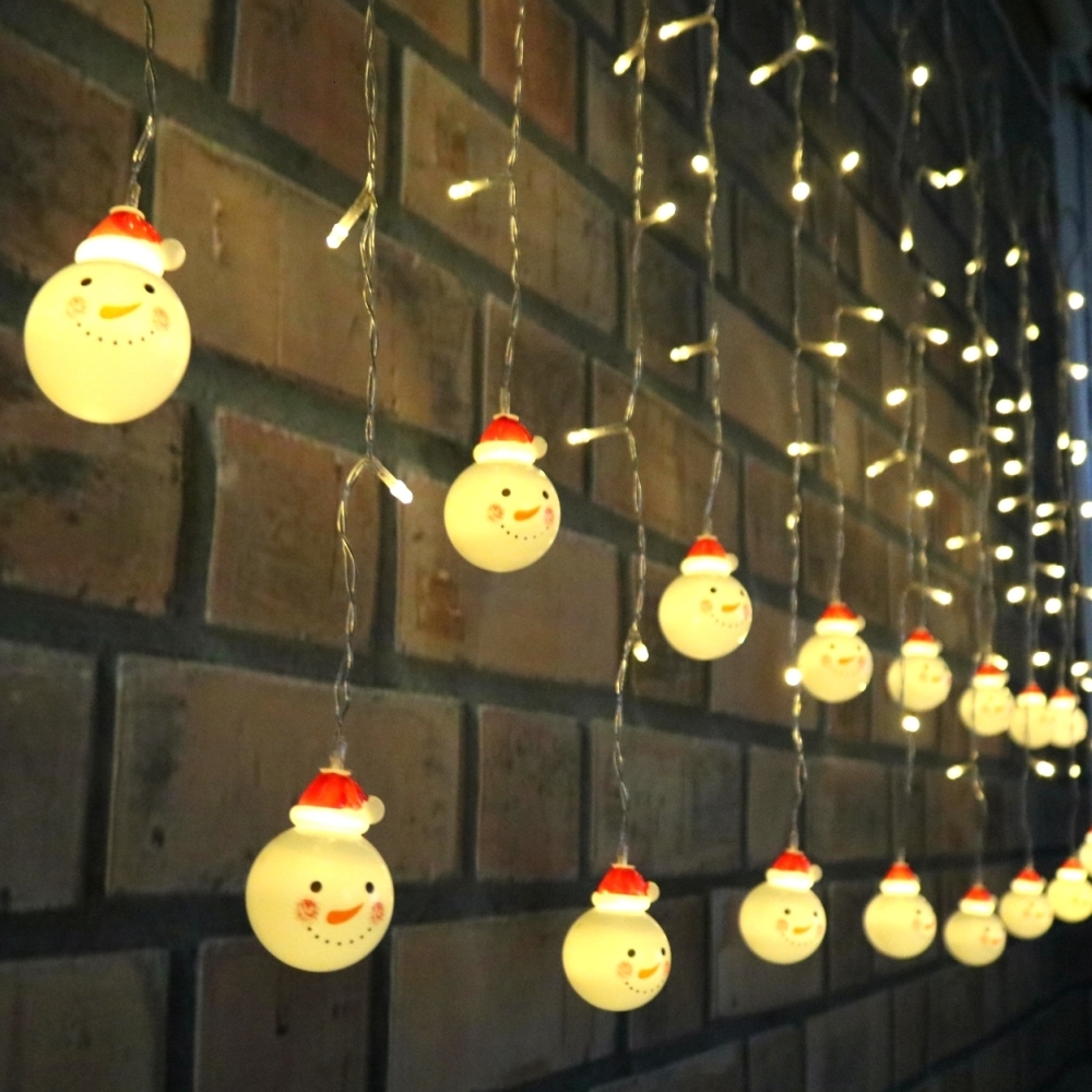 2021 New Battery/usb Operated 3.5m 96 Led Snowman Curtain String 8 Modes Santa Christmas Garden Party Wedding Light with Controller K1mg
2021 New Battery/usb Operated 3.5m 96 Led Snowman Curtain String 8 Modes Santa Christmas Garden Party Wedding Light with Controller K1mg