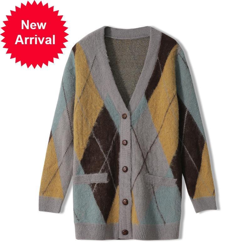 New Female 2021 Vintage Winter Clothing Thin Diamond Mohair Mesh Cardigan Midi Sweater Plus Size Jacket B4WQ, Beige
New Female 2021 Vintage Winter Clothing Thin Diamond Mohair Mesh Cardigan Midi Sweater Plus Size Jacket B4WQ, Beige