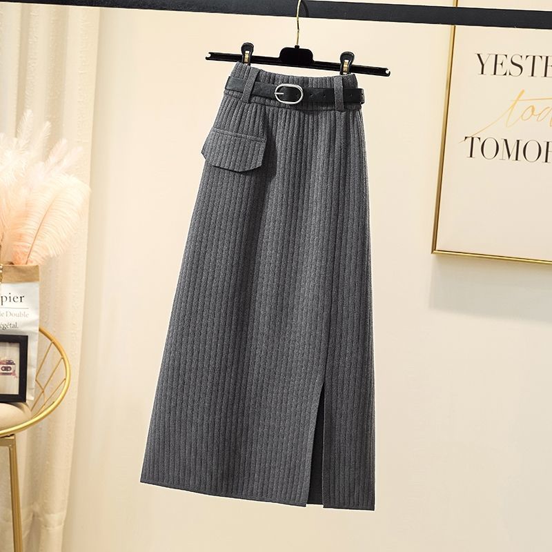 spring 2021 New female knitting black pocket skirts bag hip slit a y341 line MH0O, Heise
spring 2021 New female knitting black pocket skirts bag hip slit a y341 line MH0O, Heise