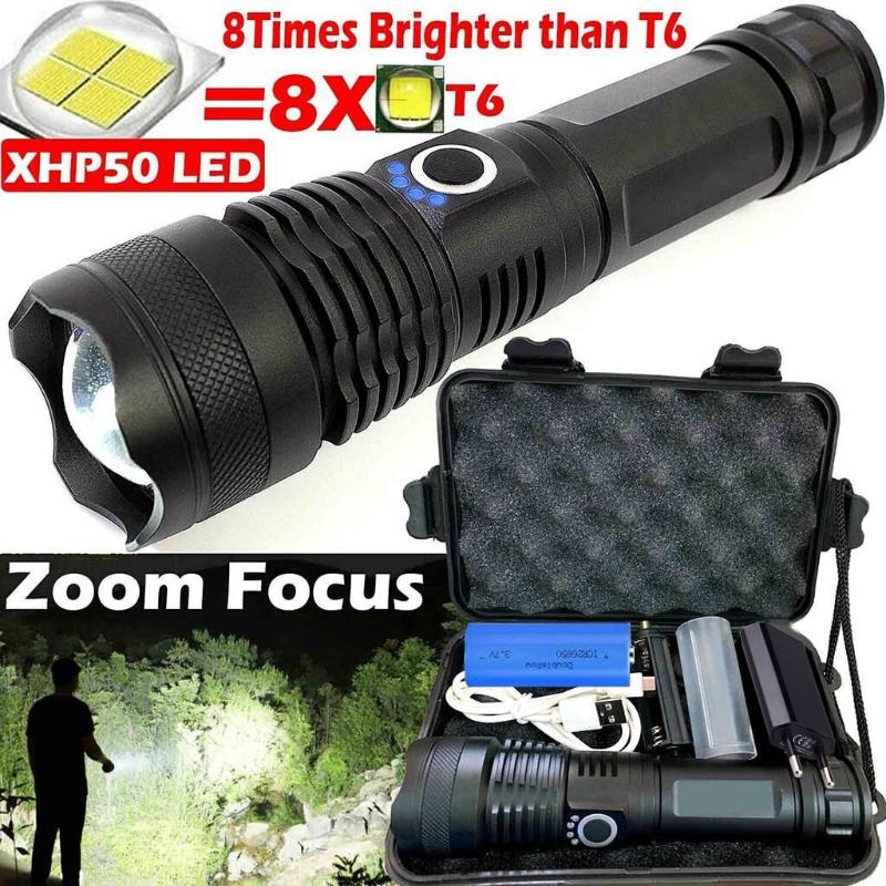 High Power 900000Lumens XHP50 LED Aluminum Outdoor Cycling Hunting Waterproof Torch Light Powerful Lanterna
High Power 900000Lumens XHP50 LED Aluminum Outdoor Cycling Hunting Waterproof Torch Light Powerful Lanterna