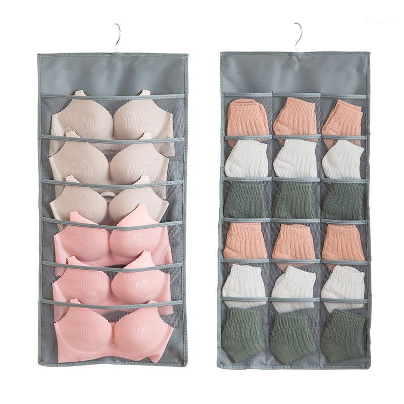 Simple Clothes Storage Hanging Bag Wall Socks Underwear Storage Organizer Waterproof Double Side Clothing Pakcage Bag Sock Case1, Beige 15 grids
Simple Clothes Storage Hanging Bag Wall Socks Underwear Storage Organizer Waterproof Double Side Clothing Pakcage Bag Sock Case1, Beige 15 grids