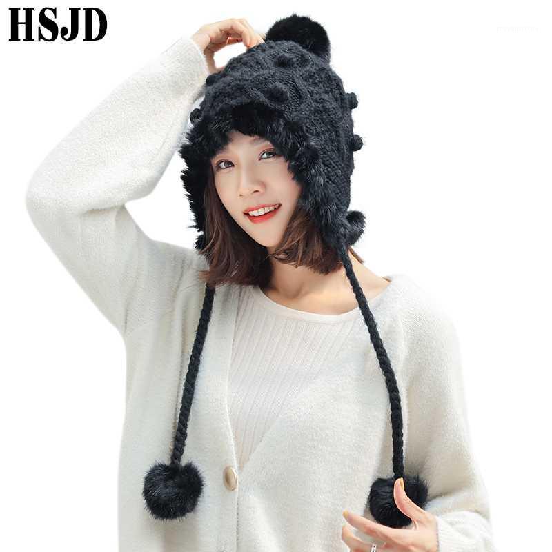 Real Fur Handmade Crochet Winter Women's Knitted Hats Warm Three Pompom Ear Protection Caps Skullies Beanies 2020 Female Fur Hat1, White
Real Fur Handmade Crochet Winter Women's Knitted Hats Warm Three Pompom Ear Protection Caps Skullies Beanies 2020 Female Fur Hat1, White