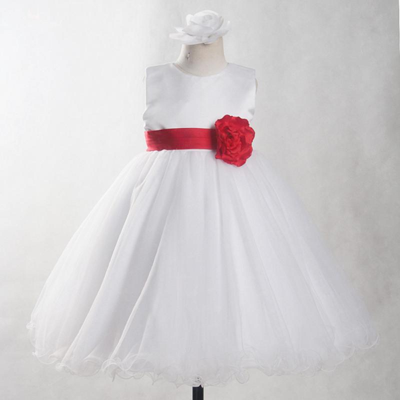 FG82 Real Pictures Yiaibridal Red Belt And Flowers White First Communion Dress Ball Gowns For Children, Beige
FG82 Real Pictures Yiaibridal Red Belt And Flowers White First Communion Dress Ball Gowns For Children, Beige