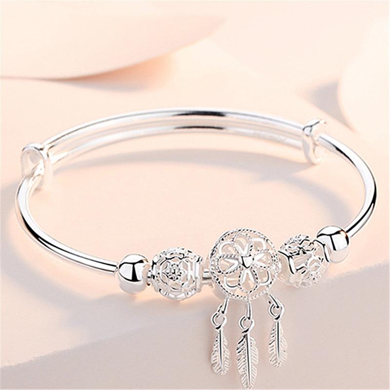 New trend Feather Charm Bracelet Bangle For Women Fashion Elegant Jewelry Accessories Action Fashion Gift For Christmas Gift
New trend Feather Charm Bracelet Bangle For Women Fashion Elegant Jewelry Accessories Action Fashion Gift For Christmas Gift