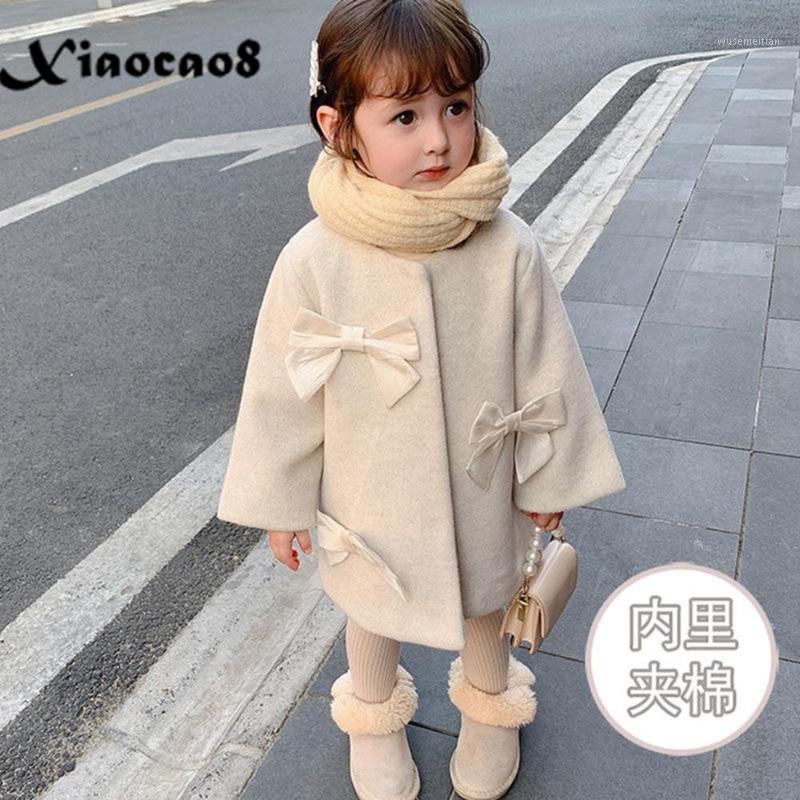 New Fashion Kids Woolen Padded Cotton Jacket Coat for Girls Solid Cute Bow Long Outerwear Autumn Winter Toddler Clothes Parka1, Beige
New Fashion Kids Woolen Padded Cotton Jacket Coat for Girls Solid Cute Bow Long Outerwear Autumn Winter Toddler Clothes Parka1, Beige