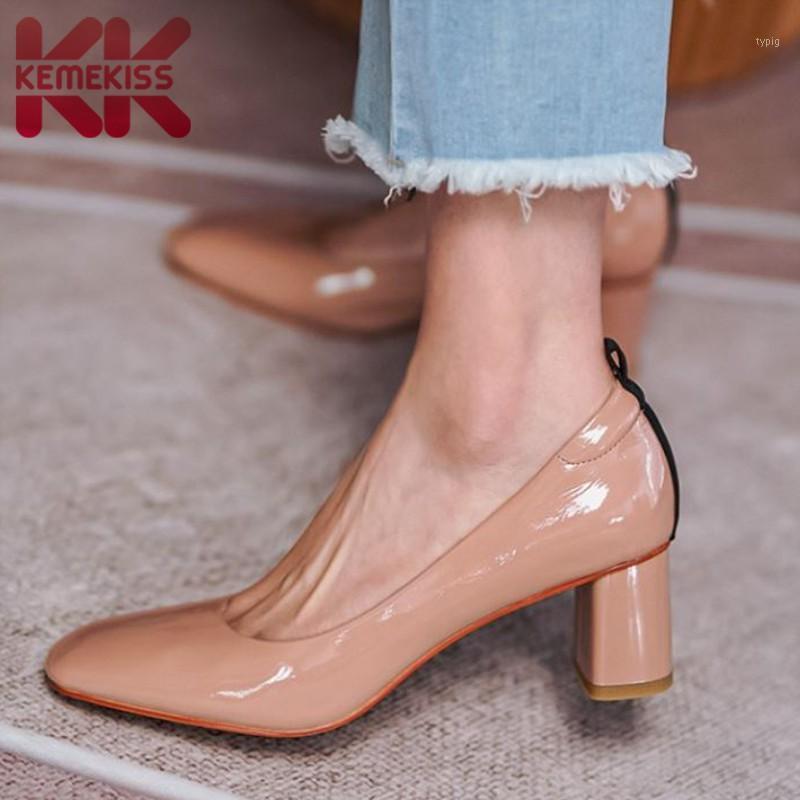 KemeKiss Woman Pumps Patent Real Leather Square Toe Mixed Color Woman High Heel Shoes Fashion Elegant Party Shoes Size 33-401, Nude
KemeKiss Woman Pumps Patent Real Leather Square Toe Mixed Color Woman High Heel Shoes Fashion Elegant Party Shoes Size 33-401, Nude