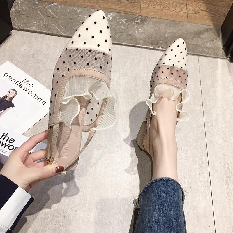 Female Sandal 2020 Summer Pointed Heel Sandals Black Shoes For Women Clear Heels Lace Denim Women's Med Ladies Woman Beige
Female Sandal 2020 Summer Pointed Heel Sandals Black Shoes For Women Clear Heels Lace Denim Women's Med Ladies Woman Beige