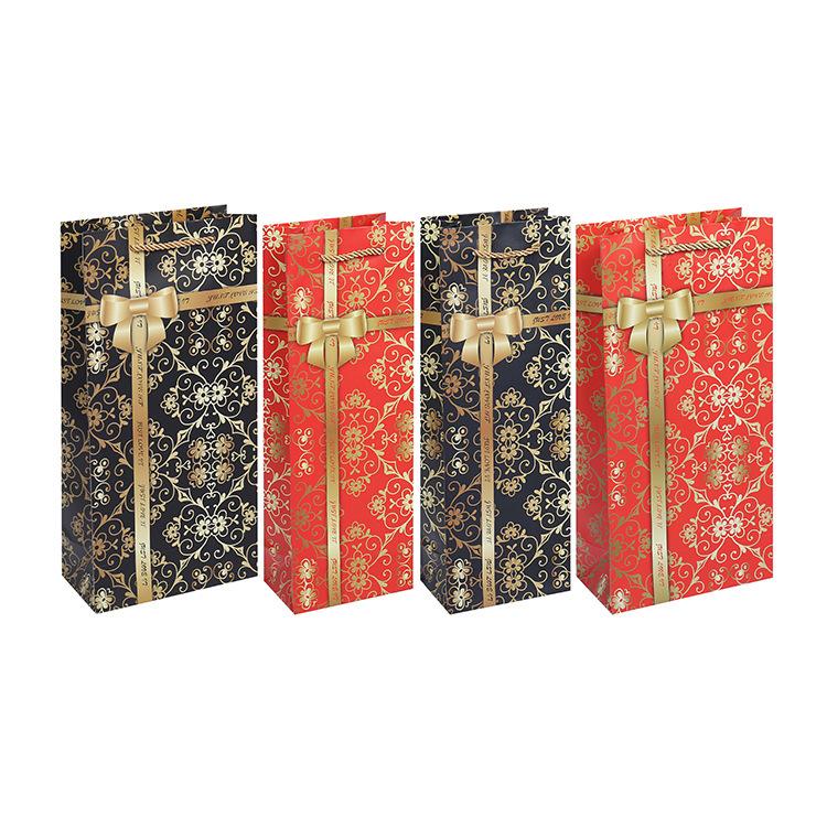 20pcs new pattern red wine gift packaging bag single wine paper thickening handbag wholesale
20pcs new pattern red wine gift packaging bag single wine paper thickening handbag wholesale