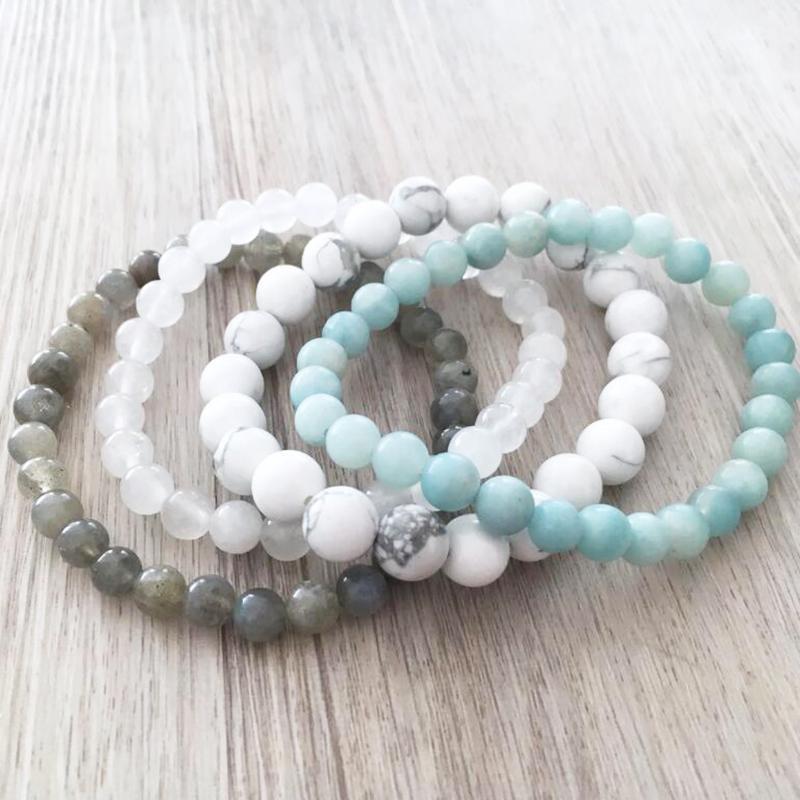 Howlite White J-ade Labradorite & Amazonite Bracelet Set Natural Stone beads Stacking Bracelets Set of 4 Bracelet For Men1
Howlite White J-ade Labradorite & Amazonite Bracelet Set Natural Stone beads Stacking Bracelets Set of 4 Bracelet For Men1