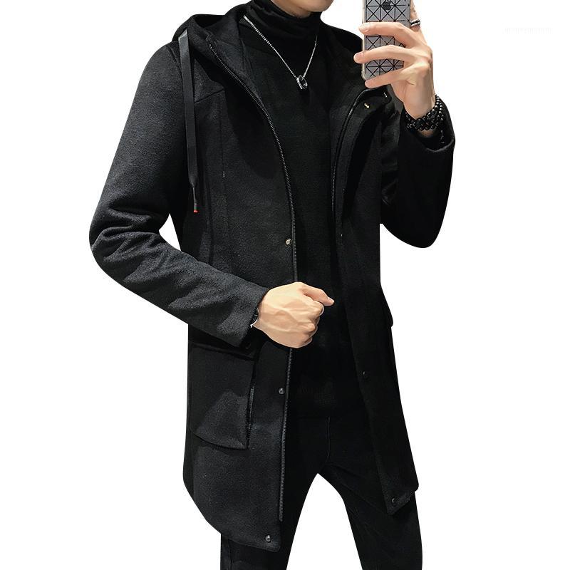 winter men's Wool & Blends long jacket, fashion business hooded long coat men slim black gray coffee mens trench coats1
winter men's Wool & Blends long jacket, fashion business hooded long coat men slim black gray coffee mens trench coats1